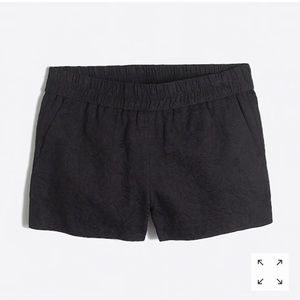 J. Crew Black Jacquard Shorts